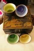 Tea cups with box